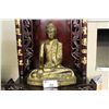 Image 1 : CARVED WOODEN BUDDHA