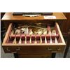 Image 2 : CUTLERY CHEST WITH CUTLERY