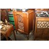 Image 1 : ORNATLEY CARVED FLOOR MODEL CONSOLE RADIO (NOT WORKING)