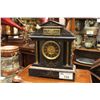 Image 1 : QUALITY VICTORIAN SLATE MANTLE CLOCK