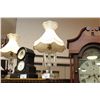 Image 2 : MATCH PAIR OF CRYSTAL LAMPS