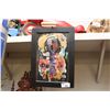 Image 1 : FARHAI ALDIN, "SCREAM" OIL ON CANVAS BOARD SIGNED LOWER LEFT