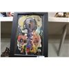 Image 2 : FARHAI ALDIN, "SCREAM" OIL ON CANVAS BOARD SIGNED LOWER LEFT