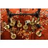 Image 1 : PAIR OF ORNATE BRASS WALL SCONCES