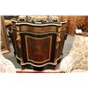 Image 1 : 19TH CENTURY FRENCH BOULLE CABINET WITH MARBLE TOP 44" W X 42" H