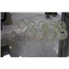 Image 2 : 2 PIECES OF WEDGEWOOD AND 10 VICTORIAN OPALESCENT NAPKIN RING HOLDERS