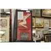 Image 1 : FRAMED CALENDAR OF NUDE MARILYN MONROE