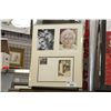 Image 1 : FRAMED AUTHENTIC PHOTO OF MARILYN MONROE WITH NOTE TO HER FRIEND JOAN