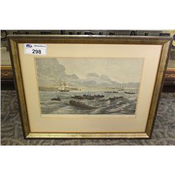 19TH CENTURY FRAMED PRINT