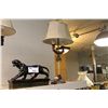 Image 3 : 1950'S BLACK PANTHER PLANTER WITH 2 LAMPS