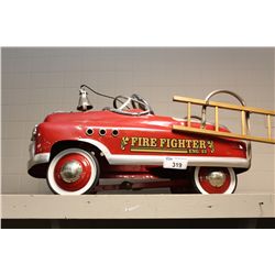 ORIGINAL FIRE CHIEF PEDAL CAR