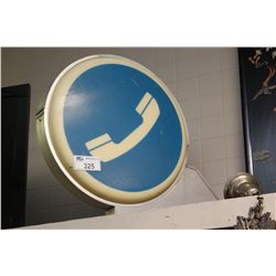 BELL TELEPHONE SIGN