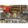 Image 3 : SHELF LOT OF 8 PIECE ASSORTED VICTORIAN SILVER PLATE