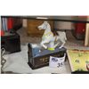 Image 1 : MECHANICAL BANK, MISC. SIGNS AND 1930'S SPRITEY BOY COKE NOTEPAD