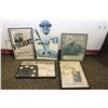 Image 1 : LOT OF 4 LOCAL MUSIC POSTERS AND REGGIE JACKSON BRISK SIGN