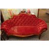 Image 1 : CARVED VICTORIAN SOFA