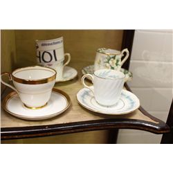 SET OF 4 DEMI TASSE CUPS