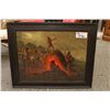 Image 1 : FRAMED NATIVE COLOURFUL PRINT