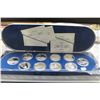 Image 1 : 1990-1994 $20 SILVER 10 PIECE PIONEERS OF POWERED FLIGHT SET PROOF