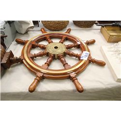 ORIGINAL 1910 SHIPS WHEEL