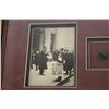 Image 3 : FRAMED PICTURE OF THE TITANIC SINKING WITH ORIGINAL COAL WITH COA