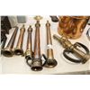 Image 1 : COLLECTION OF 6 BRASS NOZELS