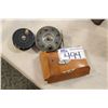Image 1 : 2 EARLY FISHING REELS AND FISHING GEAR
