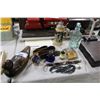 Image 1 : LOT OF ASSORTED MISC. INCL WOODEN DUCK, BEER STEIN, NATIVE NECKLACE AND MORE