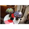 Image 1 : PAIR OF STAINED GLASS LAMPS