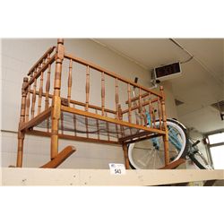 BABY CRIB AND DOLL