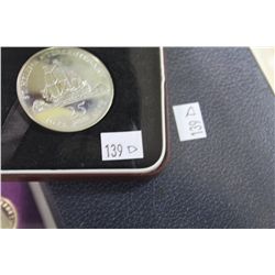 1970 ELIZABETH R ROYAL MINT SET 8 COIN SET PLUS TOKEN + 1973 SAINT HELENA 25 PENCE + 1975 NORTH SEA