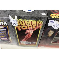 MARVEL BOWEN DESIGNS, HUMAN TORCH LIMITED EDITION STATUE