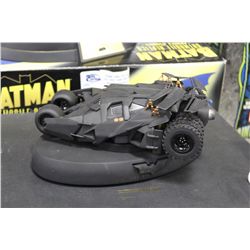 DC DIRECT, BATMAN BEGINS BLACK BATMOBILE REPLICA