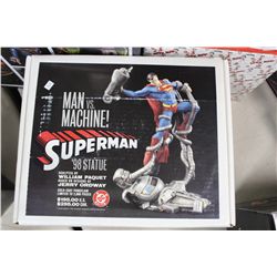 DC DIRECT, SUPERMAN, MAN VS. MACHINE '98 LIMITED EDITION STATUE