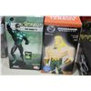 Image 2 : LOT OF 3 LIMITED EDITION SCULPTURES INC. GREEN LANTERN MAQUETTE, AQUAMAN MAQUETTE, AND