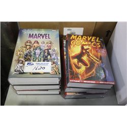 LOT OF 6 MARVEL OMNIBUS GRAPHIC NOVELS