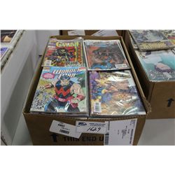 BOX OF COMPLETE MINI SERIES COMICS