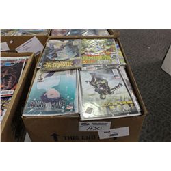 BOX OF COMPLETE MINI SERIES COMICS