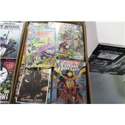 BOX OF COMPLETE MINI SERIES COMICS