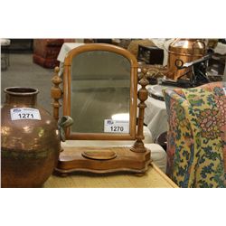 TABLE TOP MIRROR (WOODEN FRAME)