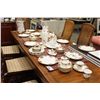 Image 1 : ROYAL ALBERT OLD COUNTRY ROSE BONE CHINA INCL: TEA POT AND VASE. APPROX. 50 PIECES
