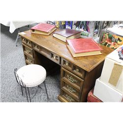 OAK OFFICE DESK