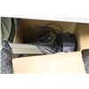 Image 2 : BLACK SONY SOUND SYSTEM , WITH RECEIVER, EQUALIZER, CD PLAYER AND TAPE DECK, AND 4 SPEAKERS