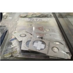 LARGE LOT OF ASSORTED .999 SILVER INGLOTS