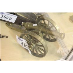 MINIATURE BRONZE CANNON