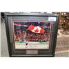 Image 1 : ROBERTO LUONGO SIGNED CUSTOM FRAMED PHOTO, OFFICAL LICENSED 2010 VANCOUVER OLYMPIC MEMORABILIA