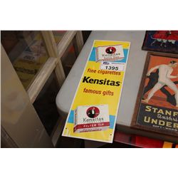 1950'S KINSITAS CIGARETTE SIGN