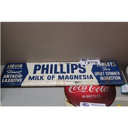 1950'S ASPRIN DOUBLE SIDED SIGN