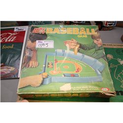 LOT OF 1950'S ELECTRIC FOOTBALL AND 1960'S SURE-SHOT BASEBALL GAME