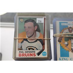 LOT OF 1950'S-60'S NHL STARS INCL. PHIL ESPOSITO, GEORGE ARMSTRONG, TONY ESPOSITO, STAN MIKITA,